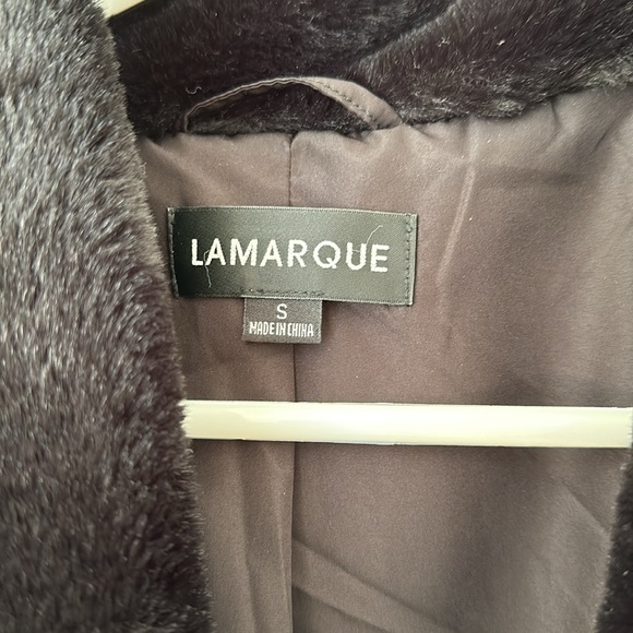 Lamarque - Danika Crop Faux Fur Jacket - Picture 6 of 7